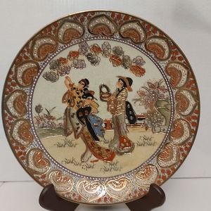 Porcelain SATSUMA plat 24 k